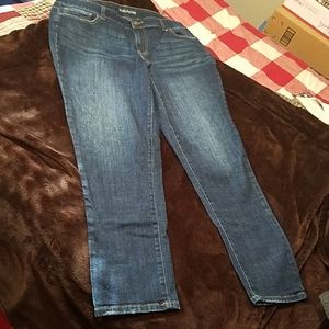 Maurices Dark Wash Skinny Jeans Sz 18